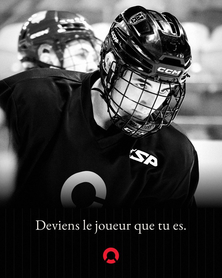 Visuel de marque Optimize : « Deviens le joueur que tu es. »